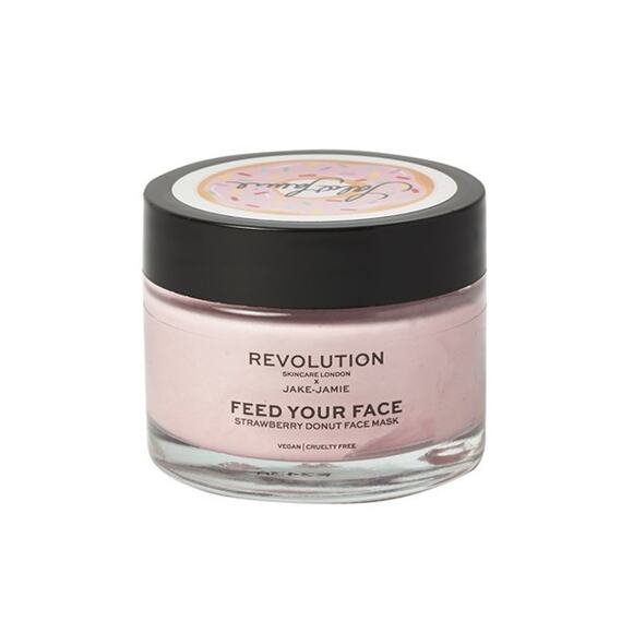 NWT Revolution X Jake Jamie Strawberry Donut Face Mask 1 - Picture 1 of 4